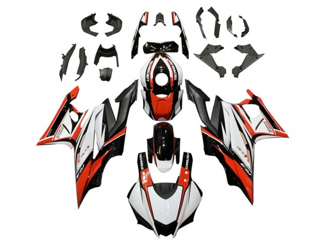 Carenado Moto Yamaha YZF R3/R25 2019-2021 - Blanco Rojo Negro Fabricantes