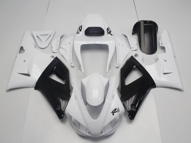 Carenados Moto Yamaha YZF R1 1998-1999 - Blanco Perla Negro Fabricantes