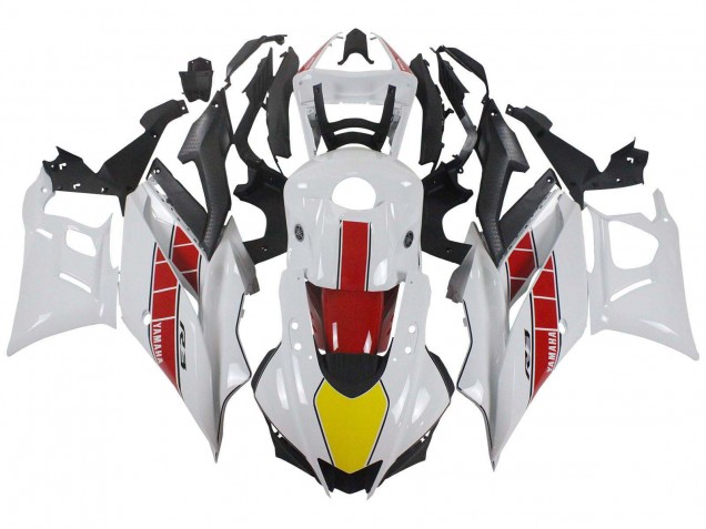 Carenados Moto Yamaha YZF R3/R25 2019-2021 - Blanco Rojo Amarillo Negro Fabricantes