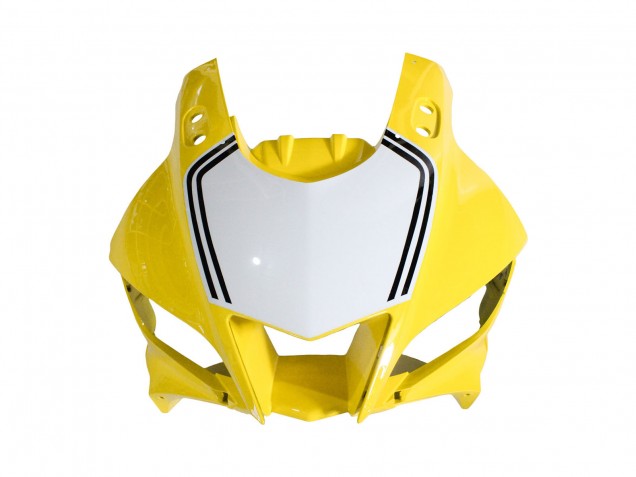 Carenados Moto Yamaha YZF R3/R25 2019-2021 - Amarillo Blanco Negro Raya Fabricantes