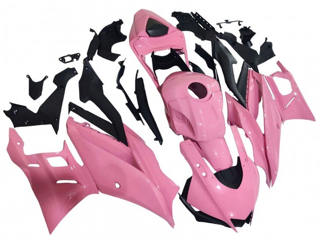 Carenado Moto Yamaha YZF R3/R25 2022-2024 - Rosa Negro Fabricantes