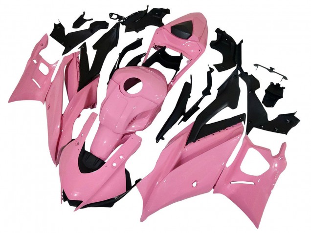 Carenado Moto Yamaha YZF R3/R25 2022-2024 - Rosa Negro Fabricantes