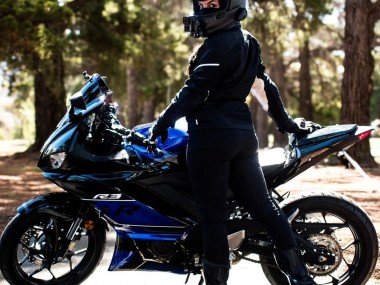 Carenados Moto Yamaha YZF R3/R25 2022-2024 - Azul Negro Brillante Fabricantes