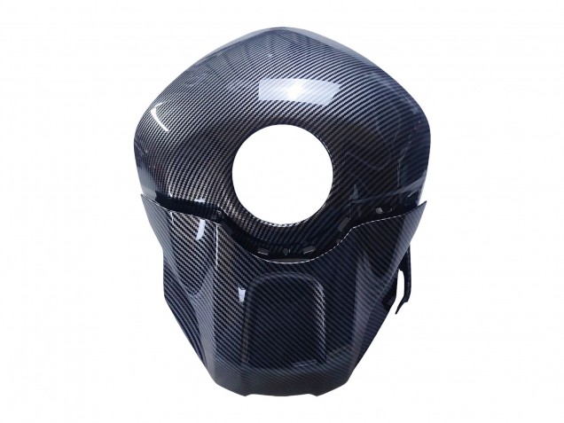 Carenados Moto Yamaha YZF R3/R25 2022-2024 - Negro FibraCarbono Estilo Oro Rojo ABBOT Fabricantes