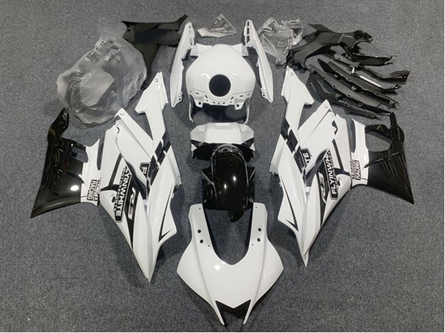 Carenados Moto Yamaha YZF R3/R25 2022-2024 - Blanco Negro Brillante Fabricantes