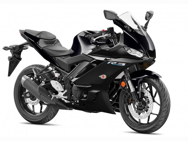 Carenado Moto Yamaha YZF R3/R25 2022-2024 - Negro Brillante Fabricantes