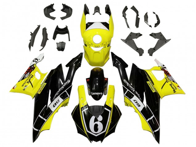 Carenados Moto Yamaha YZF R3/R25 2022-2024 - Amarillo Blanco Negro Lenovo 6 Fabricantes