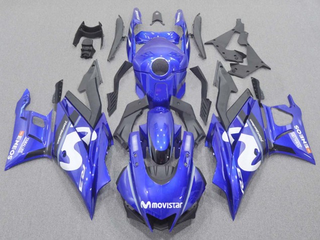 Carenados Moto Yamaha YZF R3/R25 2022-2024 - Azul Blanco Negro MoviStar ENEOS Yamalube Fabricantes
