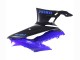 Carenado Moto Yamaha YZF R3/R25 2022-2024 - Azul Negro Mate Fabricantes