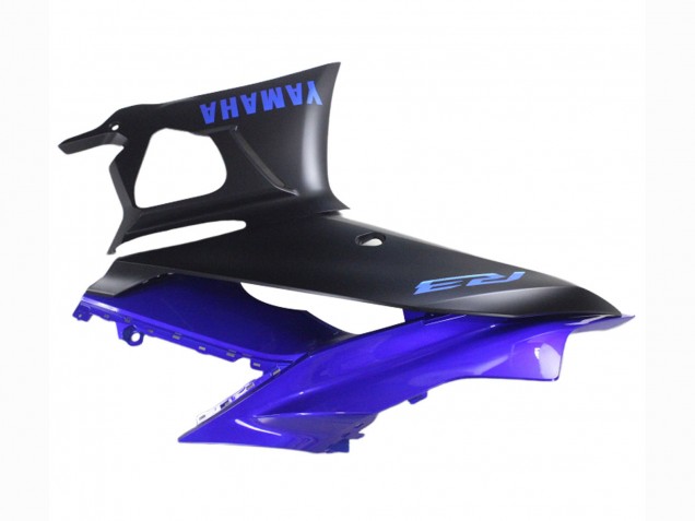 Carenado Moto Yamaha YZF R3/R25 2022-2024 - Azul Negro Mate Fabricantes