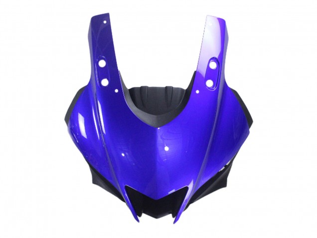 Carenado Moto Yamaha YZF R3/R25 2022-2024 - Azul Negro Mate Fabricantes
