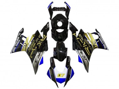 Carenados Moto Yamaha YZF R3/R25 2022-2024 - Blanco Azul Oro Negro Brillante Fabricantes