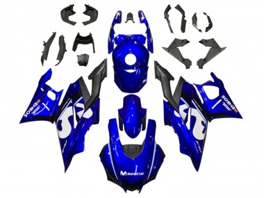 Carenados Moto Yamaha YZF R3/R25 2022-2024 - Azul Blanco Negro MoviStar ENEOS Fabricantes