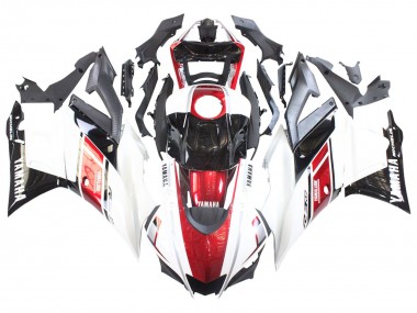 Carenados Moto Yamaha YZF R3/R25 2022-2024 - Blanco Rojo Negro Yamalube Fabricantes