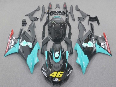 Carenados Moto Yamaha YZF R3/R25 2022-2024 - Azul Claro Rojo Negro Petronas 46 Fabricantes