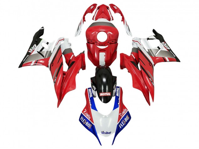 Carenados Moto Yamaha YZF R3/R25 2022-2024 - Blanco Rojo Azul Negro Motul Flex Box Givi Unubat Fabricantes