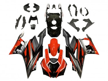 Carenados Moto Yamaha YZF R3/R25 2022-2024 - Rojo Gris Negro ENEOS Fabricantes