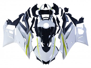Carenados Moto Yamaha YZF R3/R25 2022-2024 - Blanco Amarillo Negro Fabricantes
