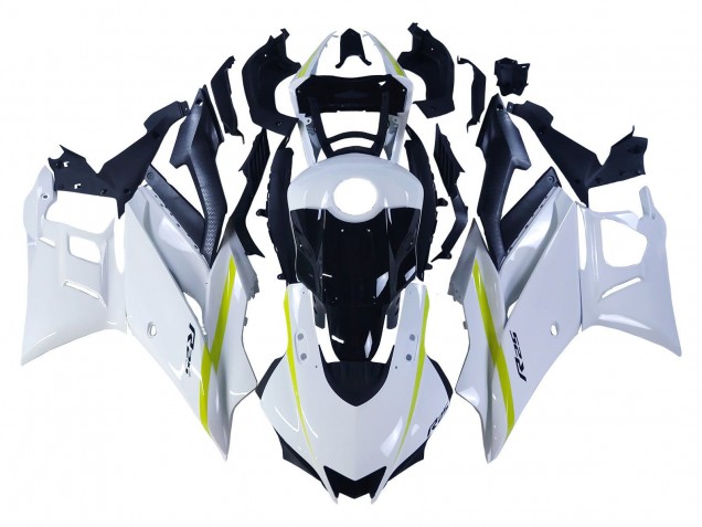 Carenados Moto Yamaha YZF R3/R25 2022-2024 - Blanco Amarillo Negro Fabricantes