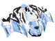 Carenados Moto Yamaha YZF R3/R25 2022-2024 - Blanco Azul Claro Fabricantes