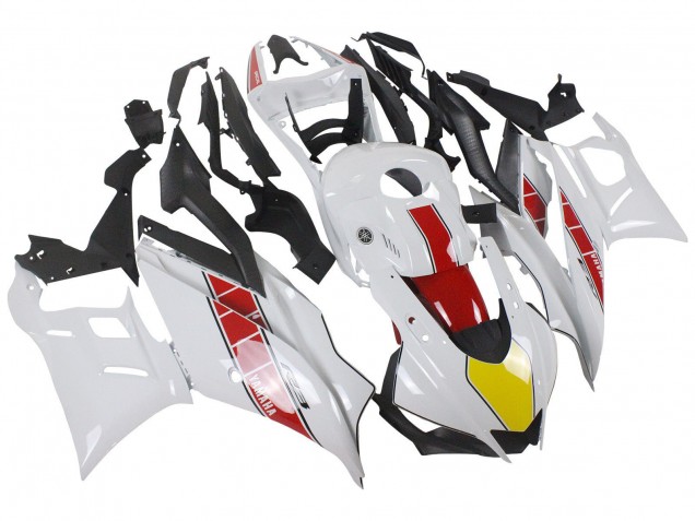 Carenados Moto Yamaha YZF R3/R25 2022-2024 - Blanco Rojo Amarillo Negro Fabricantes