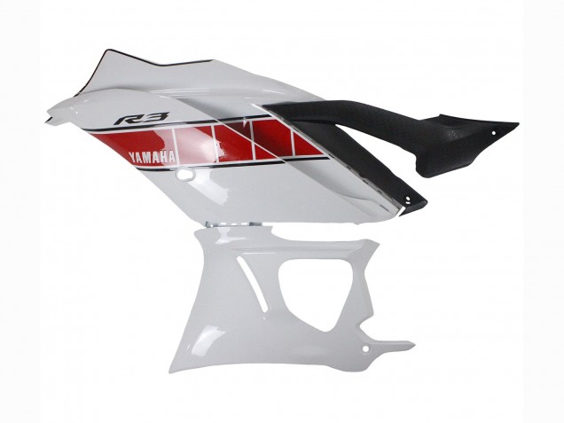 Carenados Moto Yamaha YZF R3/R25 2022-2024 - Blanco Rojo Amarillo Negro Fabricantes