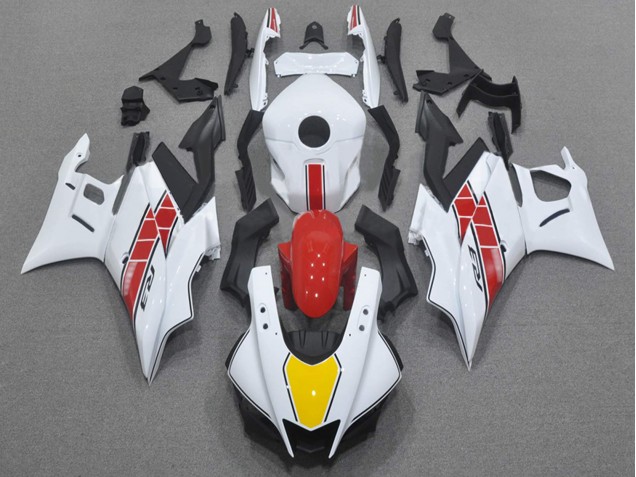 Carenados Moto Yamaha YZF R3/R25 2022-2024 - Blanco Rojo Amarillo Negro Fabricantes