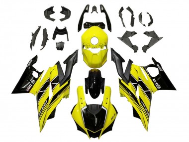 Carenados Moto Yamaha YZF R3/R25 2022-2024 - Amarillo Negro Fabricantes