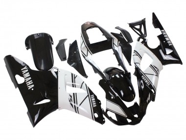 Carenados Moto Yamaha YZF 1000 R1 2000-2001 - Blanco Negro Fabricantes