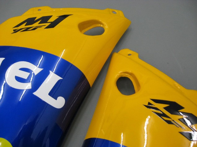 Carenados Moto Yamaha YZF 1000 R1 2000-2001 - Blanco Amarillo Azul Motul Camello Fabricantes