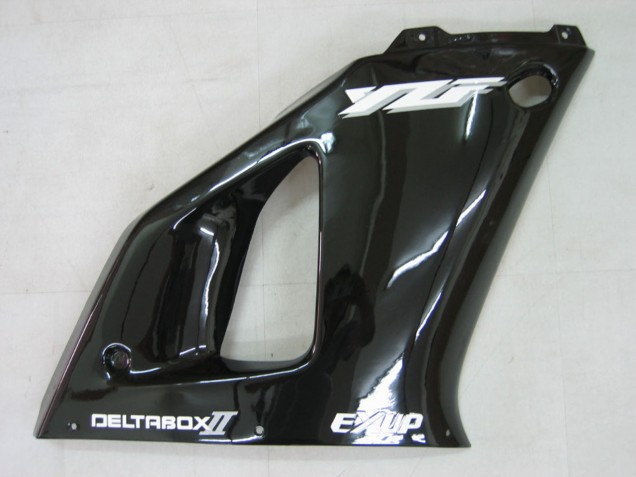 Carenados Moto Yamaha YZF 1000 R1 2000-2001 - Negro Brillante Blanco Calcomanía Fabricantes