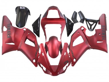 Carenados Moto Yamaha YZF 1000 R1 2000-2001 - Rojo Mate Fabricantes