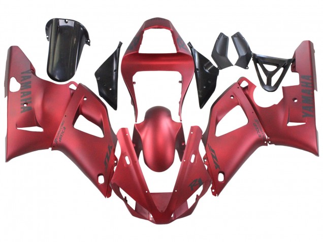 Carenados Moto Yamaha YZF 1000 R1 2000-2001 - Rojo Mate Fabricantes