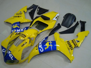 Carenados Moto Yamaha YZF R1 2002-2003 - Amarillo Azul Camello Motul Fabricantes