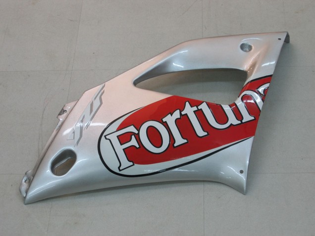 Carenados Moto Yamaha YZF 1000 R1 2000-2001 - Plata Rojo Fortuna Motul Fabricantes
