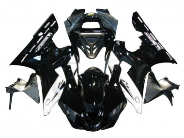 Carenados Moto Yamaha YZF 1000 R1 2000-2001 - Negro Brillante Blanco Michelin Fabricantes