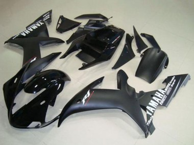 Carenados Moto Yamaha YZF R1 2002-2003 - Negro Brillante Negro Mate Blanco Calcomanías Fabricantes