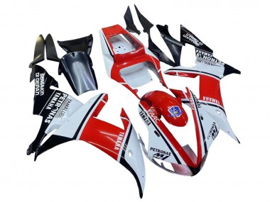 Carenados Moto Yamaha YZF 1000 R1 2002-2003 - Blanco Rojo Negro Petronas Fabricantes