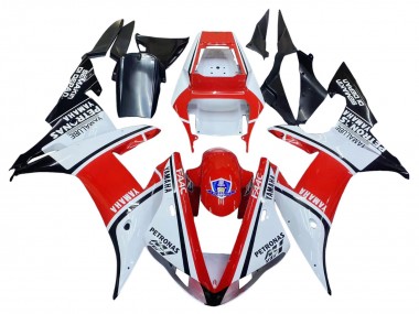 Carenados Moto Yamaha YZF 1000 R1 2002-2003 - Blanco Rojo Negro Petronas Fabricantes