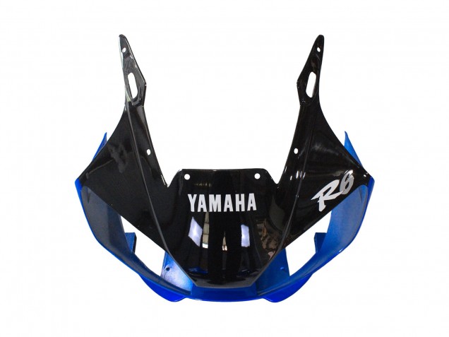 Carenados Moto Yamaha YZF 600 R6 1998-2002 - Blanco Azul Negro Brillante Fabricantes