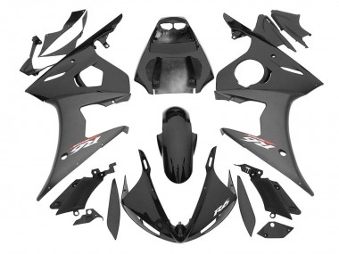 Carenados Moto Yamaha YZF R6S 2006-2009 - Negro Brillante Negro Mate Fabricantes