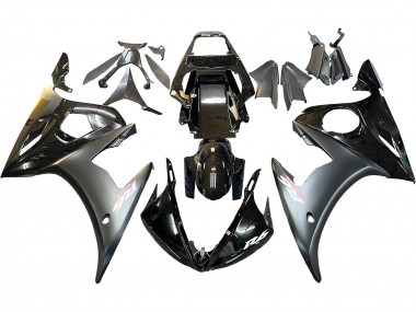 Carenados Moto Yamaha YZF R6S 2006-2009 - Negro Brillante Negro Mate Oro Camaleón Fabricantes