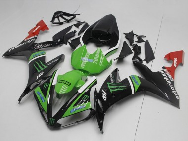 Carenados Moto Yamaha YZF R1 2004-2006 - Negro Brillante Blanco Rojo Verde Monstruo Fabricantes