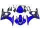 Carenados Moto Yamaha YZF 600 R6 2005 - Azul Brillante Negro Fabricantes