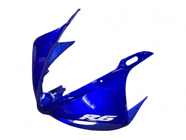 Carenado Moto Yamaha YZF 600 R6 2005 - Azul Blanco Fabricantes