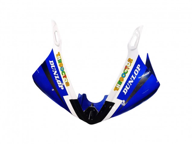 Carenados Moto Yamaha YZF 600 R6 2005 - Blanco Azul Dunlop Fiat Motul Fabricantes