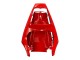 Carenados Moto Yamaha YZF 600 R6 2005 - Rojo Blanco Negro Brillante Fabricantes