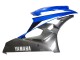 Carenados Moto Yamaha YZF 600 R6 2006-2007 - Azul Blanco Negro Brillante Fabricantes
