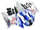 Carenados Moto Yamaha YZF 600 R6 2006-2007 - Blanco Azul Rojo Fiat Motul Michelin Fabricantes