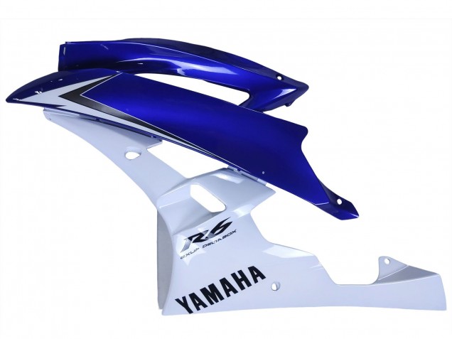 Carenados Moto Yamaha YZF 600 R6 2006-2007 - Blanco Azul Negro Fabricantes